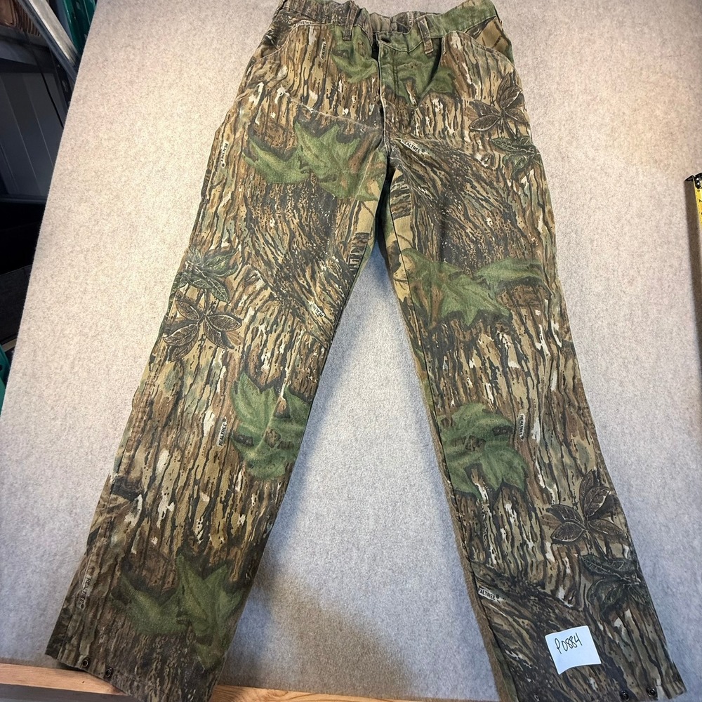 Duxbak Mens 34 Regular Realtree Camo Thinsulate Insulated Hunting Pants USA Made